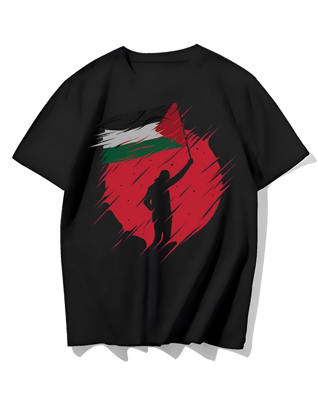 Graphic Print Oversized Tee